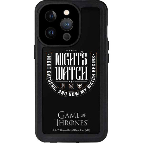 Game of Thrones: The Nights Watch iPhone 15 Pro Waterproof Case